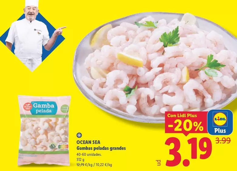 Ocean Sea - Gambas Peladas Grandes