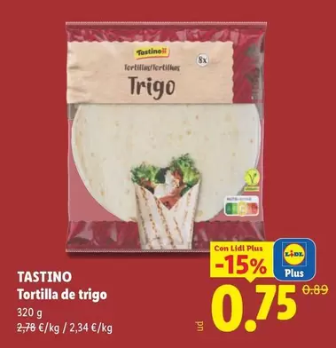 Tastino - Tortilla De Trigo