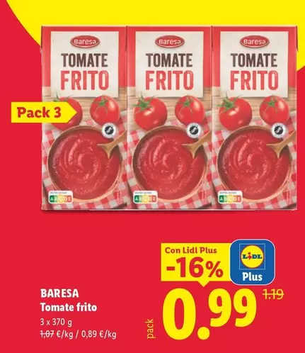 Baresa - Tomate Frito