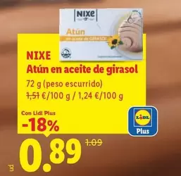 Nixe - Atun En Aceite De Girasol