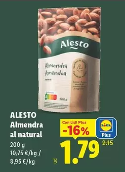 Alesto - Almendra Al Natural