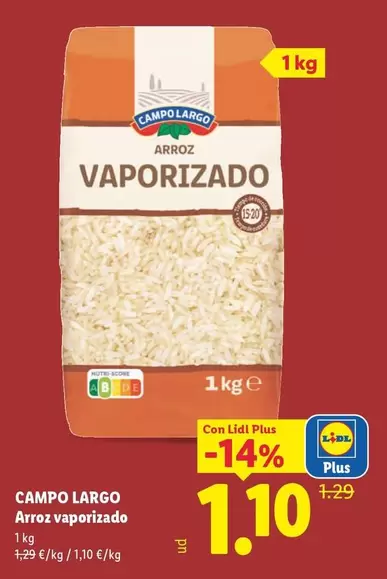 Campo Largo - Arroz Vaporizado
