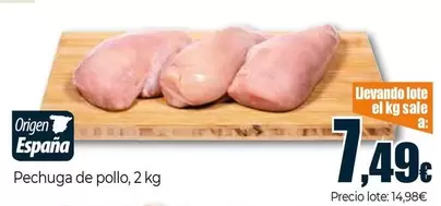 Pechuga De Pollo Origen España