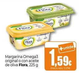 Flora - Margarina Omega3 Original O Con Aceite De Oliva