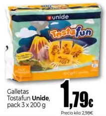 Unide - Tostafun Galletas
