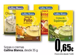 Gallina Blanca - Sopas O Cremas Desde