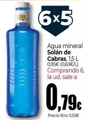 Solán De Cabras - Agua Mineral