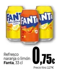 Fanta - Refresco Naranja O Limon