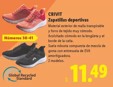 Crivit - Zapatillas Deportivas