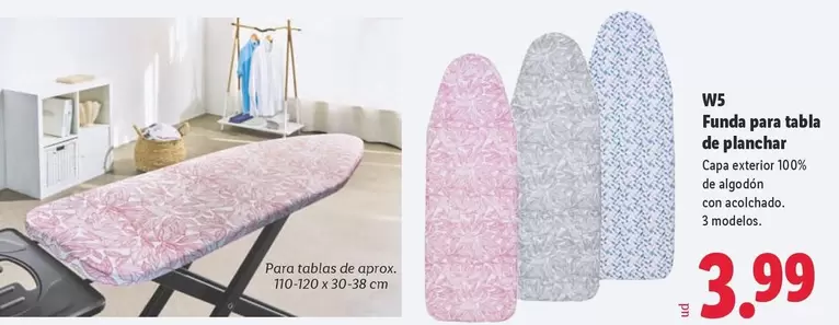 W5 - Funda Para Tabla De Planchar