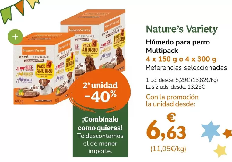 Nature's Variety - Humedo Para Perro Multipack