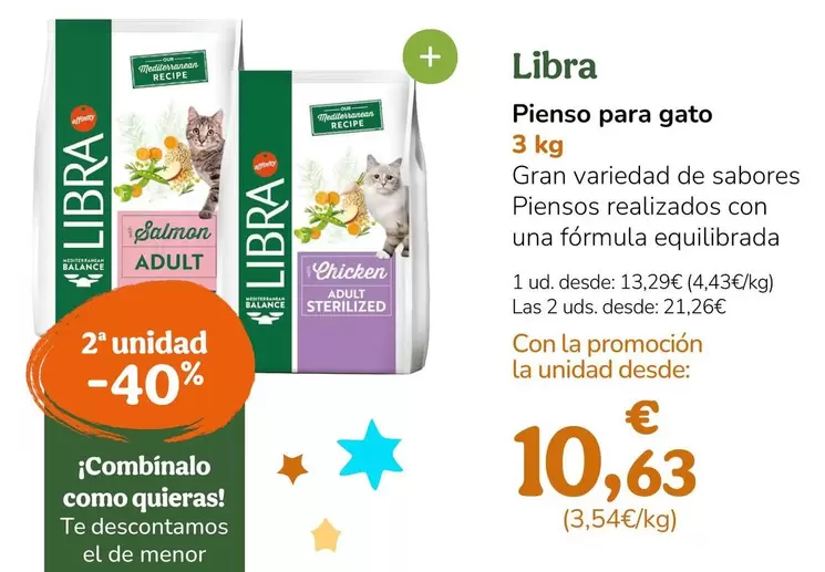 Libra - Pienso Para Gato