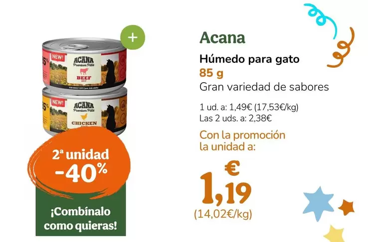 Premium - Acana Húmedo Para Gato