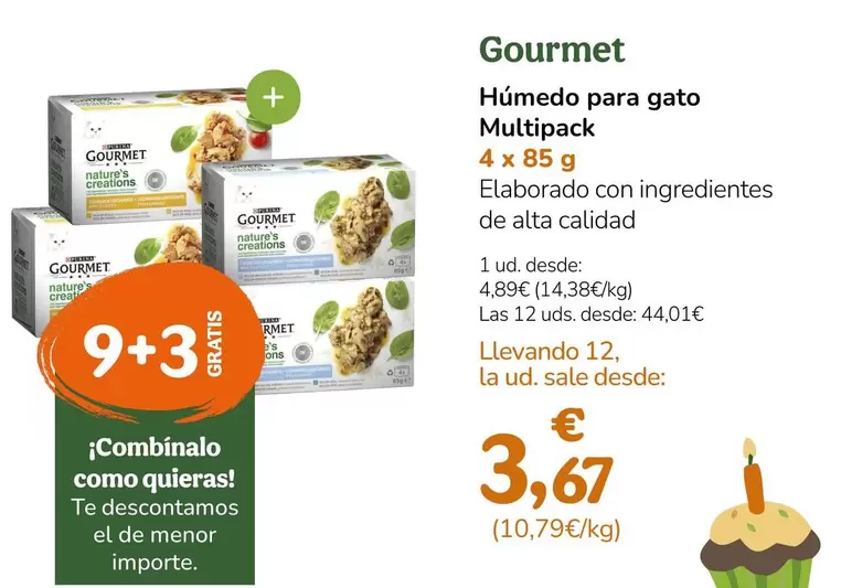 Gourmet - Humedo Para Gato Multipack