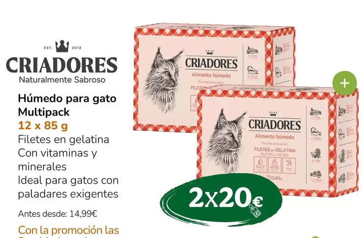 Criadores - Humedo Para Gato Multipack