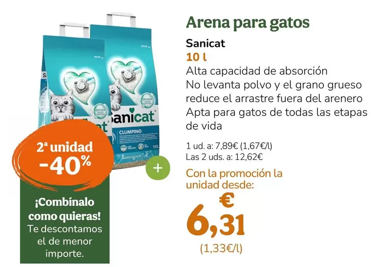 Control - Arena Para Gatos