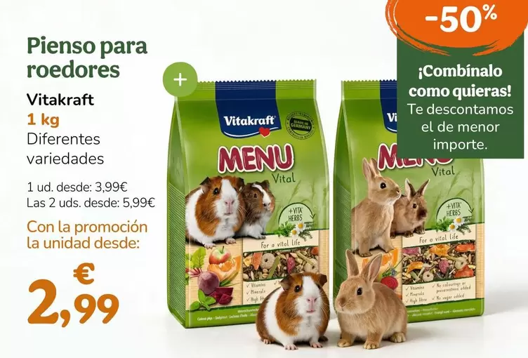 Vitakraft - Pienso Para Roedores