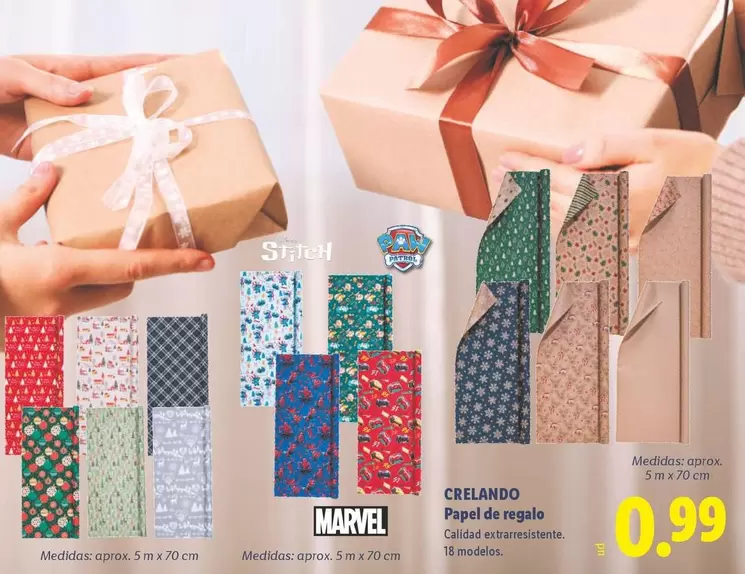 Crelando - Papel De Regalo