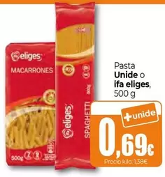 Unide/Ifa Eliges - Pasta