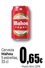 Mahou - 5 Estrellas Cerveza