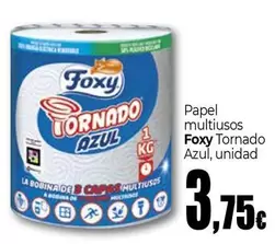 Foxy - Tornado Azul Papel Multiusos