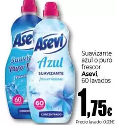Asevi - Suavizante Azul O Puro Frescor