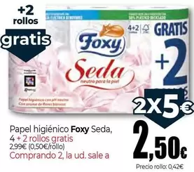 Foxy - Seda Papel Higiénico