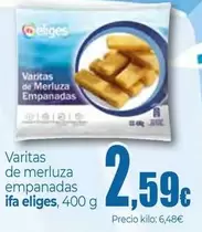 Ifa Eliges - Varitas De Merluza Empanadas