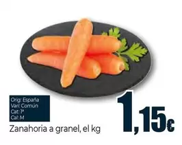 Zanahoria Origen: España