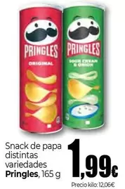 Pringles - Snack De Papa Distintas Variedades