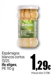 Ifa Eliges - Esparragos Blancos Cortos