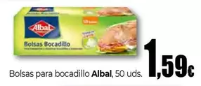 Albal - Bolsas Para Bocadillo