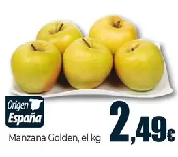 Manzana Golden Origen España