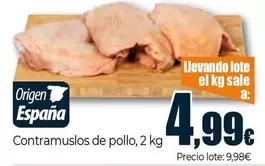 Contramuslos De Pollo Origen España