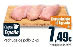 Pechuga De Pollo Origen España