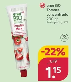 EnerBiO - Tomate Concentrado