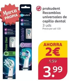 Prokudent - Recambios Universales De Cepillo Dental