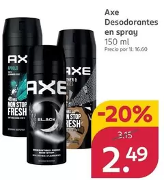 Axe - Desodorantes En Spray