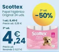 Scottex - Papel Higienico Original