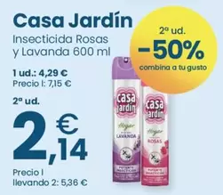Casa Jardín - Insecticida Rosas Y Lavanda