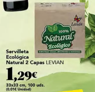 Naturals - Servilleta Ecologica