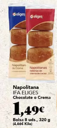 Ifa Eliges - Napolitana Chocolate O Crema
