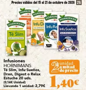 Hornimans - Infusiones