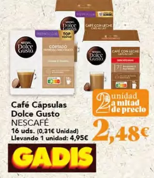 Nescafé - Café Capsulas Dolce Gusto