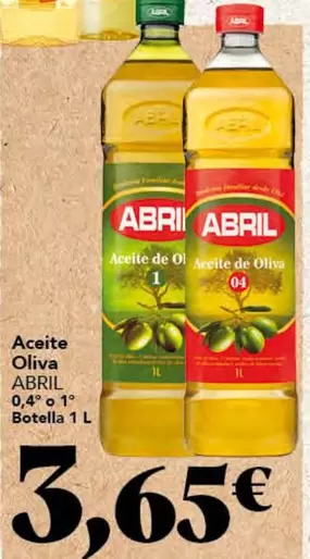 Abril - Aceite Oliva