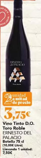 ernesto - Vino Tinto D.o. Toro Roble