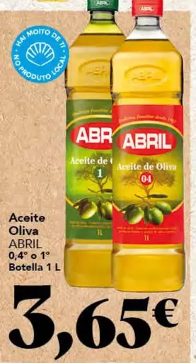 Abril - Aceite Oliva