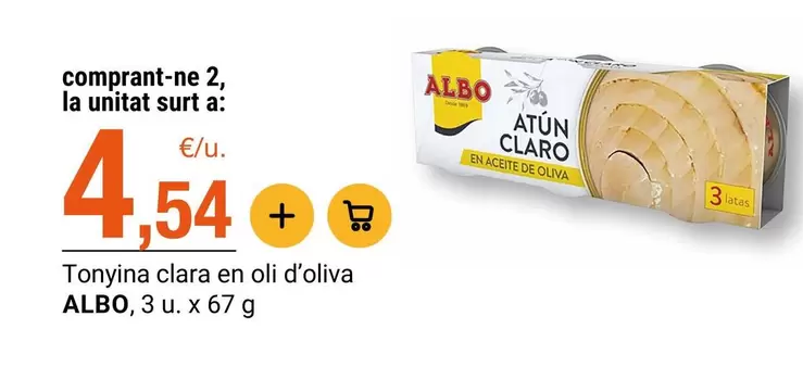 Albo - Tonyina Clara En Oli D'oliva