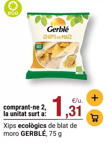 Gerblé - Xips Ecologics De Blat De Moro