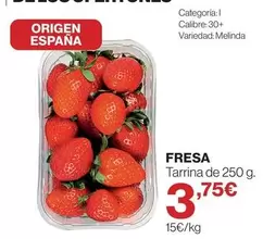 origen - Fresa